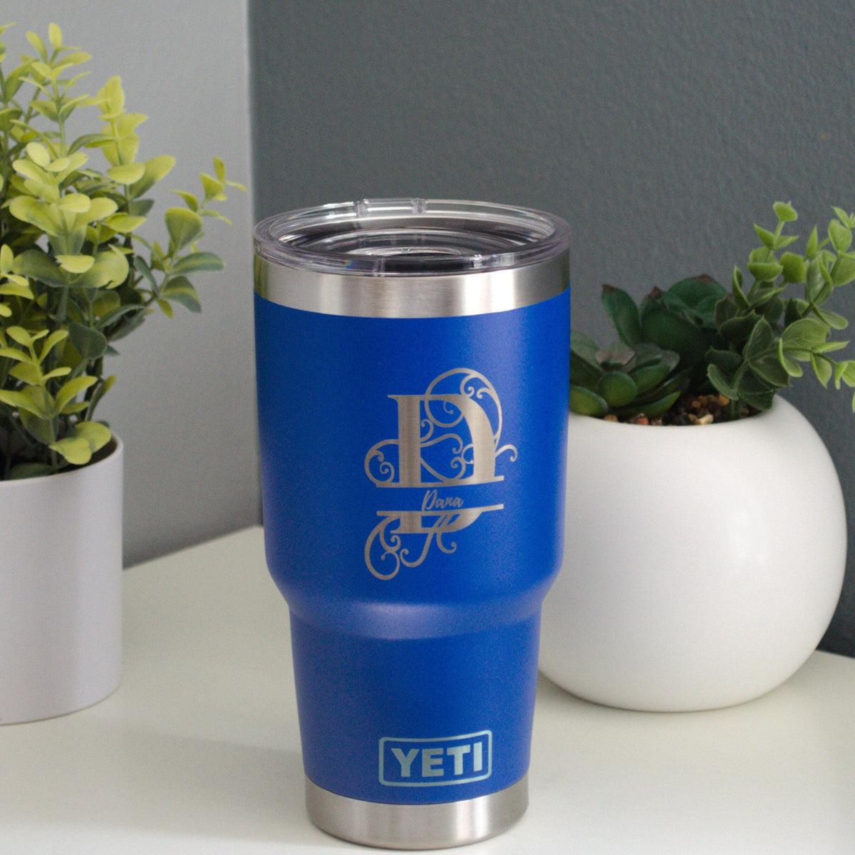 Monogram Yeti Tumbler 30oz